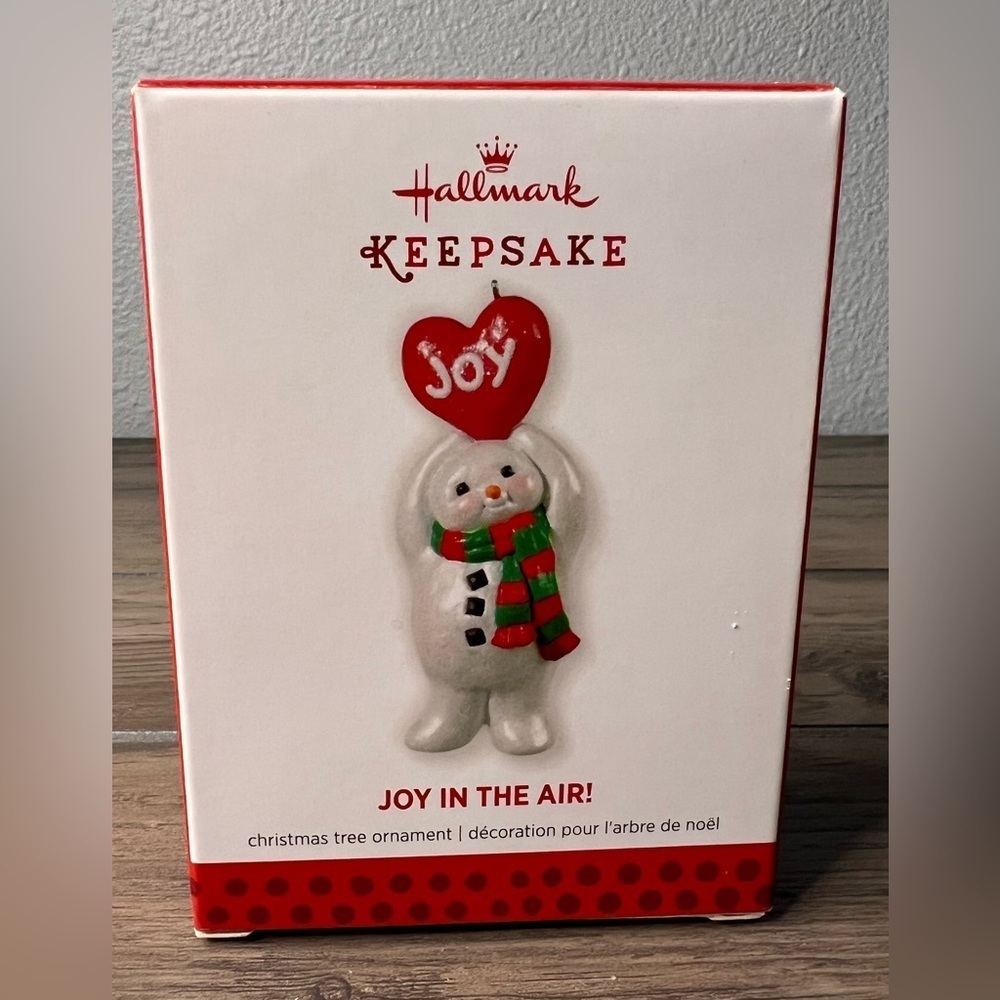 Hallmark Keepsake NEW 2013 "Joy In The Air!"  Limited Edition Christmas Ornament
